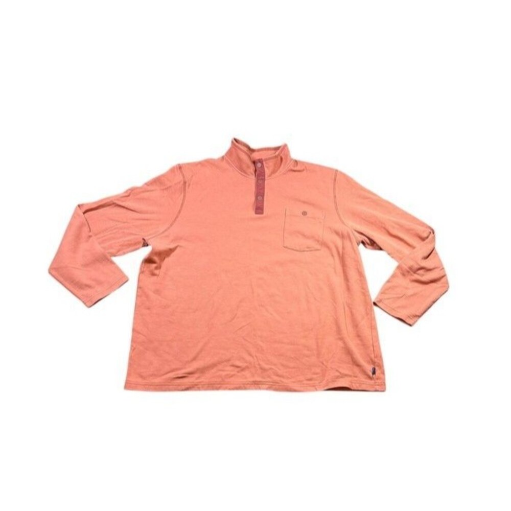 LL Bean 1/4 Snap Mens Size XXL Slightly Fitted Bold Coast Pullover Gorpcore